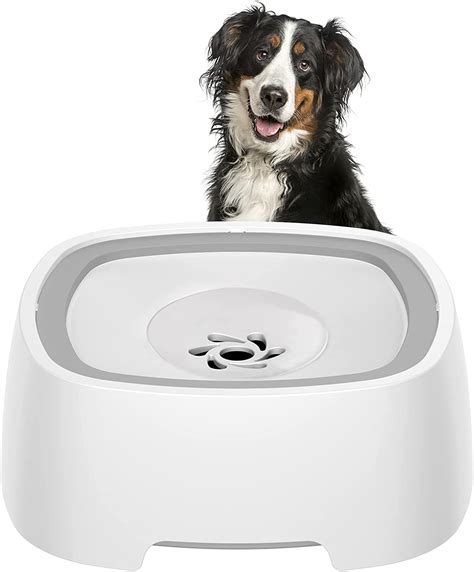 drip proof dog water bowl.